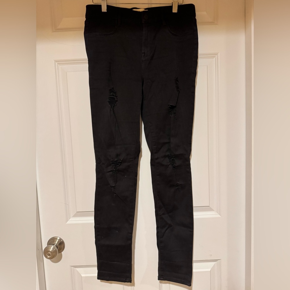 PacSun Black Women’s Distressed Jeggings | Size 28